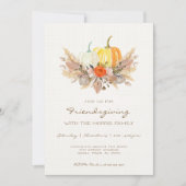 Friendsgiving Invitation Kaart (Voorkant)