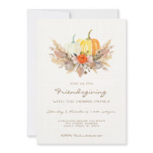 Friendsgiving Invitation