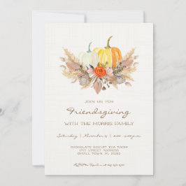 Friendsgiving Invitation Kaart