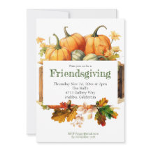 Friendsgiving Invitation