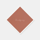 Friendsgiving Kaneel Cocktail Servet (Hoek)