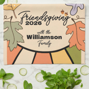 Friendsgiving Keukendoek Theedoek