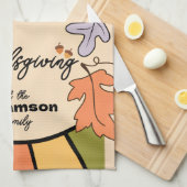 Friendsgiving Keukendoek Theedoek (Quarter Fold)