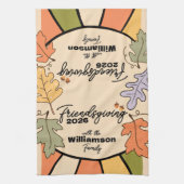 Friendsgiving Keukendoek Theedoek (Verticaal)