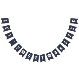 Friendsgiving Laten we gebastde Bunting Banner hal