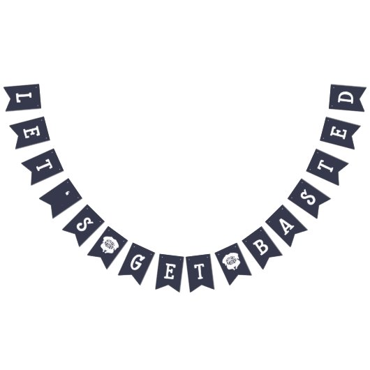 Friendsgiving Laten we gebastde Bunting Banner hal (Alle)