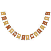 Friendsgiving Laten we gebastde Bunting Banner hal (Alle)