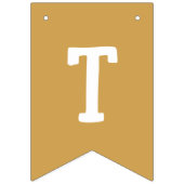 Friendsgiving Laten we gebastde Bunting Banner hal (Derde vlag)