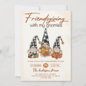 Friendsgiving met mijn kabouters herfst Thanksgivi Kaart (Voorkant)