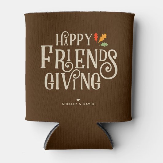 Friendsgiving | Najaarskleur Blikjeskoeler (Voorkant)