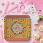 Friendsgiving Papieren Bordje (Feest)