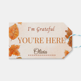 Friendsgiving Party Cadeau Label Cadeaulabel