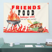 Friendsgiving Potluck BBQ Cook Off Thanksgiving Spandoek (Beurs)