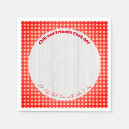 Friendsgiving Potluck Chili Cook Off Thanksgiving Servet