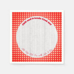 Friendsgiving Potluck Chili Cook Off Thanksgiving Servet