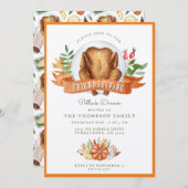 Friendsgiving Potluck Kaart (Voorkant / Achterkant)