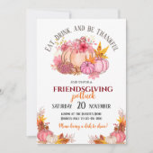 Friendsgiving Potluck uitnodiging (Voorkant)