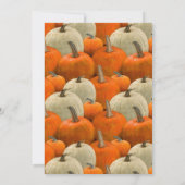 Friendsgiving Pumpkin Modern Kaart (Achterkant)