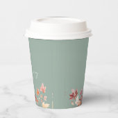 Friendsgiving Sage Thanksgiving Papieren Bekers (Links)