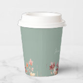 Friendsgiving Sage Thanksgiving Papieren Bekers (Rechts)