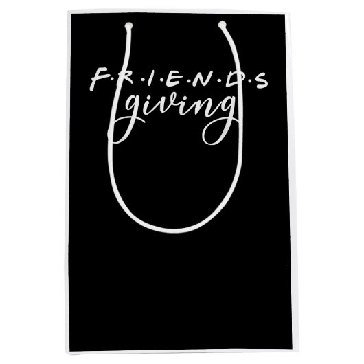 Friendsgiving Squad 2022 Funny Thanksgiving Friend Medium Cadeauzakje (Voorkant)