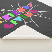 Friendsgiving Squad: Dankbaar & Verzameld Sherpa Deken (3/4)