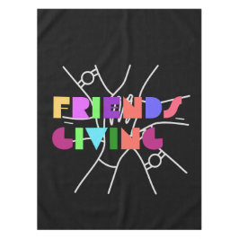 Friendsgiving Squad: Dankbaar & Verzameld Tafelkleed