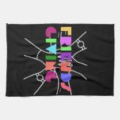 Friendsgiving Squad: Dankbaar & Verzameld Theedoek (Horizontaal)