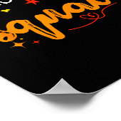 Friendsgiving Squad Funny Thanksgiving Friendship  Poster (Hoek)