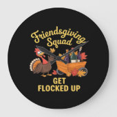 Friendsgiving Squad krijgt een klassiek T-shirt Grote Klok (Voorkant)
