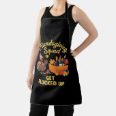 Friendsgiving Squad krijgt een klassiek T-shirt Schort (Insitu)