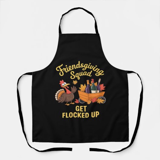 Friendsgiving Squad krijgt een klassiek T-shirt Schort (Voorkant)