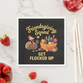 Friendsgiving Squad krijgt een klassiek T-shirt Servet (Insitu)