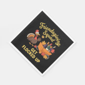 Friendsgiving Squad krijgt een klassiek T-shirt Servet (Hoek)