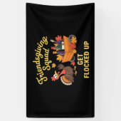 Friendsgiving Squad krijgt een klassiek T-shirt Spandoek (Verticaal)