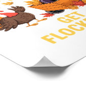 Friendsgiving Squad krijgt oversized T-Shi opgeslo Poster (Hoek)