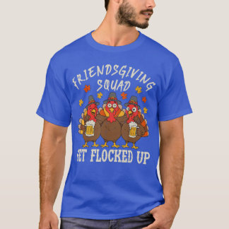 Friendsgiving SquadkalkoenDanksgiving Vrienden Dri T-shirt