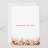 Friendsgiving Thanksgiving Cute Turkey Kaart (Achterkant)