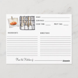 Friendsgiving Thanksgiving Favoriete Recepten Briefkaart