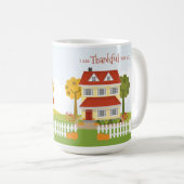 Friendsgiving Thanksgiving Feest Koffiemok (Voorkant rechts)