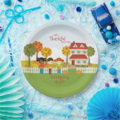 Friendsgiving Thanksgiving Feest Papieren Bordje (Feest)