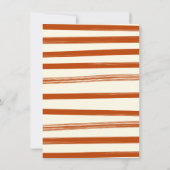 Friendsgiving Thanksgiving Hand getrokken Doodle Kaart (Achterkant)