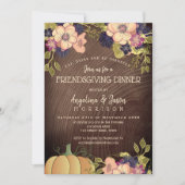 Friendsgiving Thanksgiving Kaart (Voorkant)