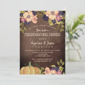 Friendsgiving Thanksgiving Kaart (Staand voorkant)