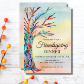 Friendsgiving Thanksgiving Kaart