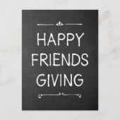 Friendsgiving | Uitnodiging | Postkaart | Schoolbo (Voorkant)