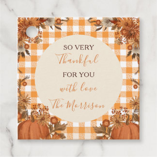 Friendsgiving Vierkant Favoritlabel Bedankt Voor J Bedankjes Labels