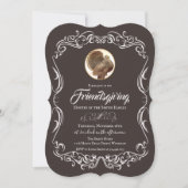 Friendsgiving Vintage Kerstmis Uitnodiging (Voorkant)