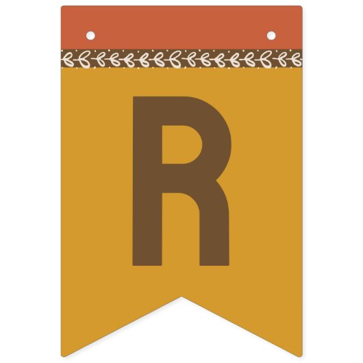 Friendsgiving Vlaggetjes (Derde vlag)