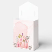 Friendsgiving Waterverf Pumpkin Peony Hartelijk da Bedankdoosjes (Geopend)